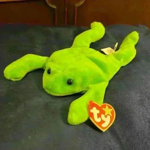 Ty Beanie Baby Legs. Error extra tag - Picture 1 of 8